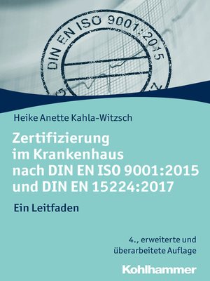 cover image of Zertifizierung im Krankenhaus nach DIN EN ISO 9001